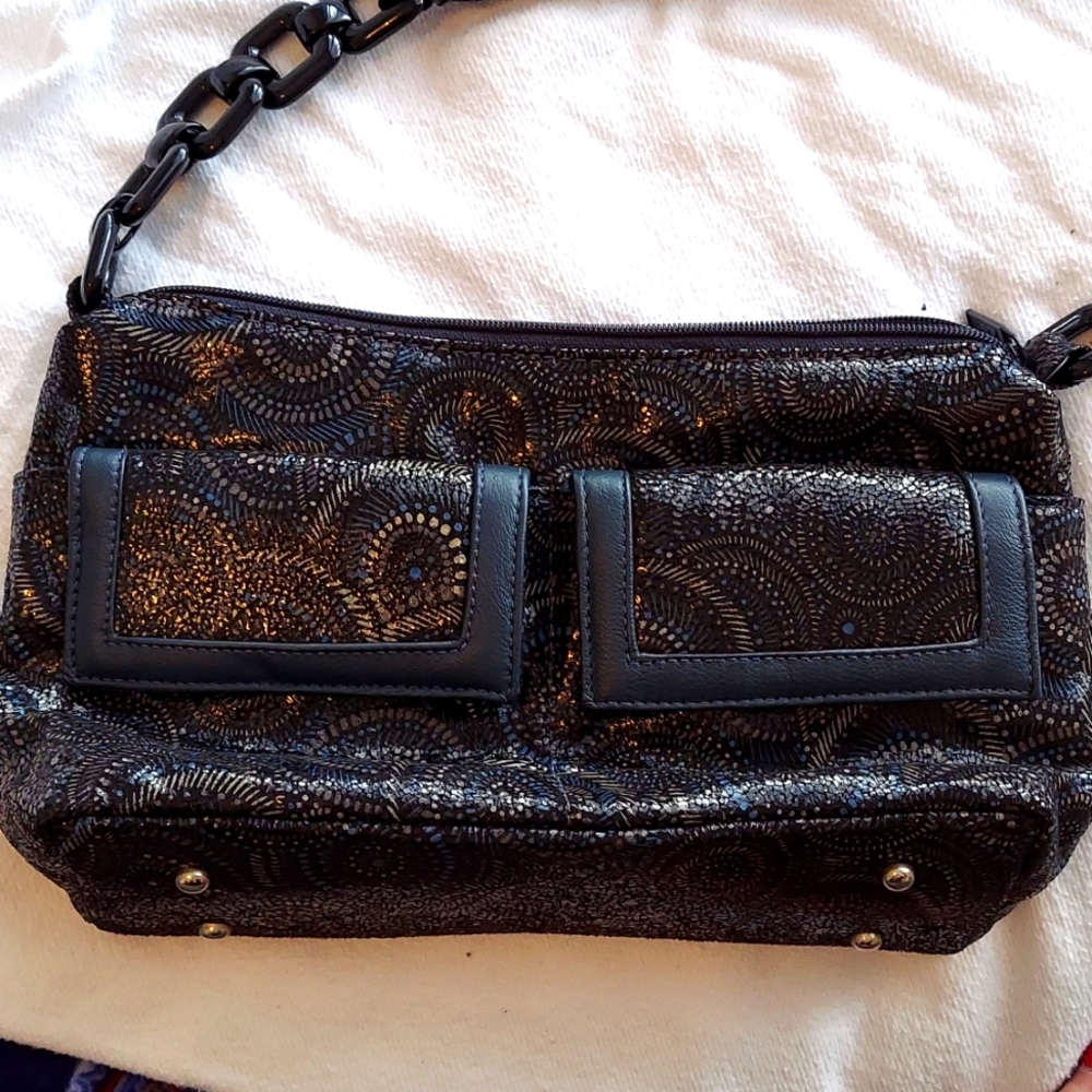 Bags by Pinky leather handbag